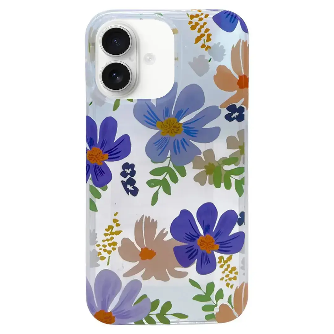 iPhone 16 Plus Designed Case Blue Margaret